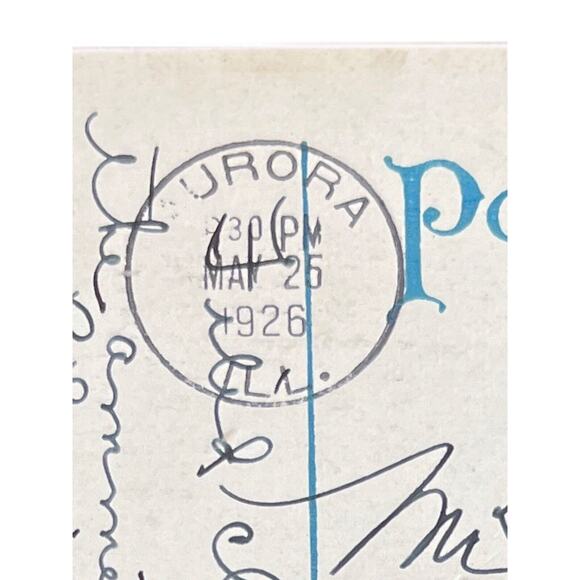 Vintage 1926 Post WWI Litho Tinted EC Kropp Postcard Sylvandell Amusement Palace - Picture 5 of 7